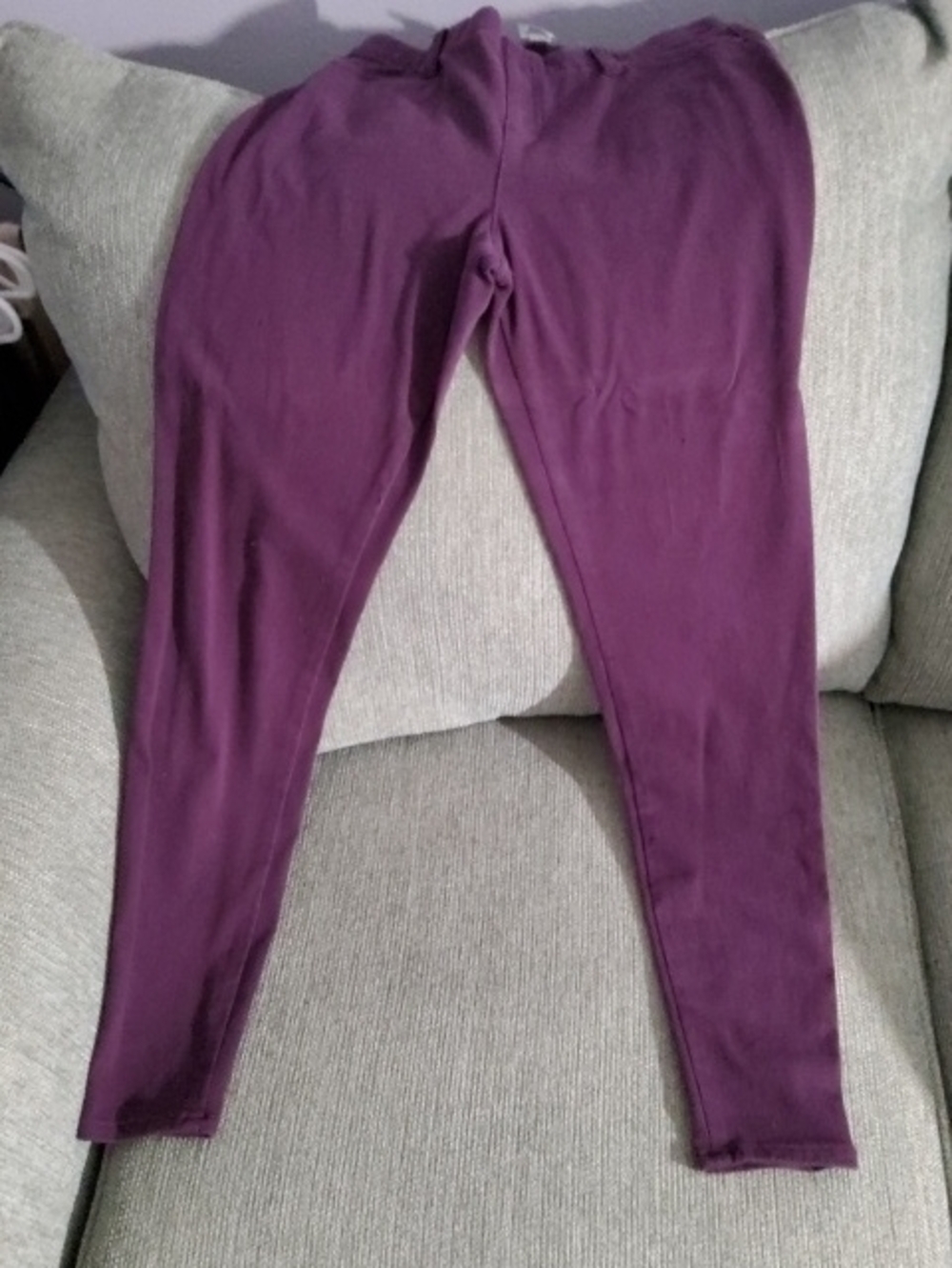 Time and Tru Purple Women’s Jeggings